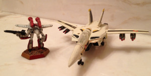 Macross recently had its 30th anniversary. I think my paint jobs show ...