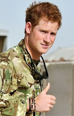Prince Harry goes back to war