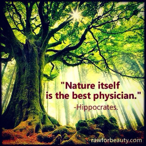 Nature is the best therapy!! #truth