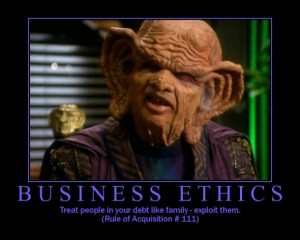 business ethics tags demotivational business ethics