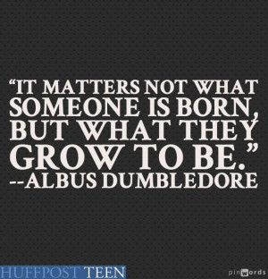 ... Potter' Quotes: 10 Comforting Words Of Wisdom From Albus Dumbledore