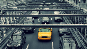 New York Yellow Cab Wallpaper