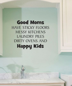 Black 'Good Moms' Wall Quote