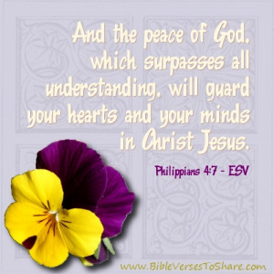 ... Philippians 4:7 (ESV) – Bible Verses To Share #bible #verses #quotes
