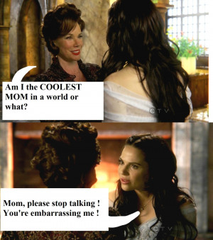 Once Upon A Time OUAT Comics - Regina and her mother