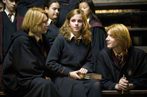 Fred and George Weasley Fred, Hermione & George (Goblet Of Fire)