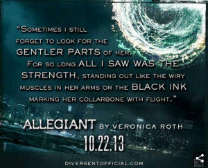 Are you excited for Allegiant to come out? What do you think they are ...