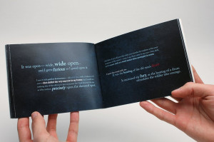The Tell-Tale Heart book design