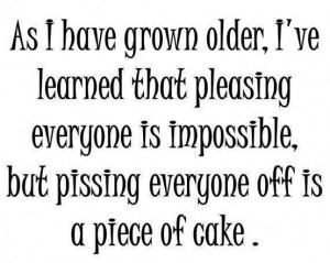 As I Have Grown Older…