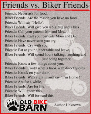 Biker Friends vs Friends by cowboysandaliens
