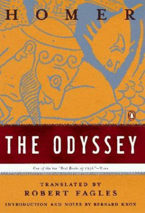 book cover of The Odyssey