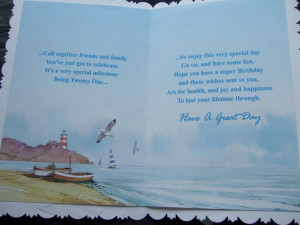 21st BIRTHDAY CARD ~ WITH FABULOUS VERSES ~ Choice of great designs ...