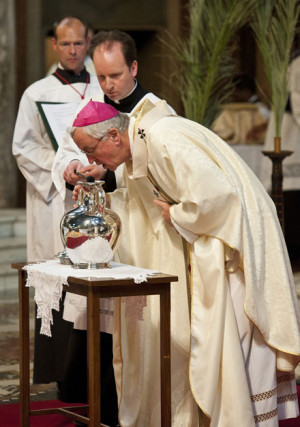 Archbishop Nichols celebrates Chrism Mass