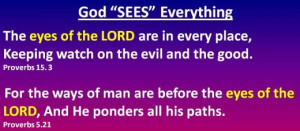 God Sees Everything