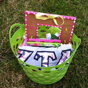 Tips for your little's Sorority Initiation Basket