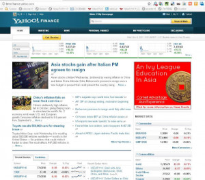 Yahoo! Finance ­Business Finance, Stock Market, Quotes , News
