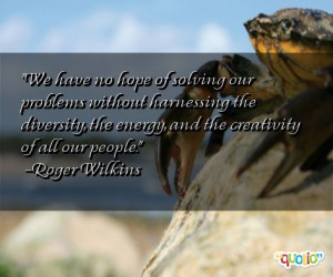 We have no hope of solving our