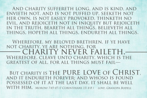 Retreat Quote of the Day Charity