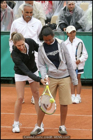 Roland Garros 2009 - Andre Agassi and Steffi Graf teamed up with ...