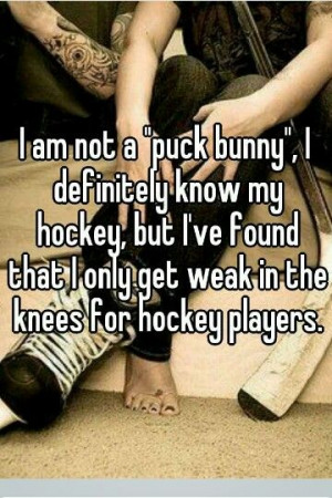 Hockey players Kat's life those hockey players just try to kill me ...