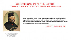 Giuseppe Garibaldi quote - Italian unification by YamaLama1986