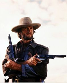 Clint Eastwood as Josey Wales in The Outlaw Josey Wales. More