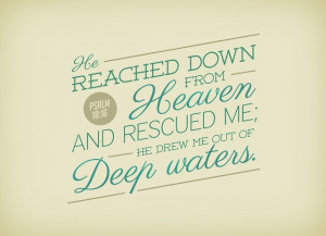 Has God rescued you out of deep waters? Has God pulled you out of ...