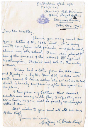 Letters sent during the war B_C Home