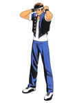 The King of Fighters '97 artwork for Shingo.