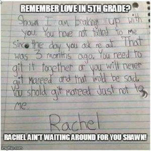 love in 5th grade