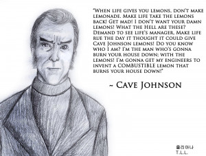 Cave Johnson Owner and CEO of Aperture Science by TheLizardLover