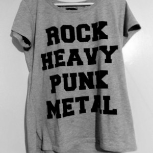 ... on it music t-shirt band merch metal rock punk heavy t-shirt metal