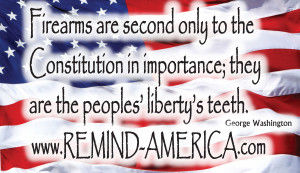 Firearms are second only to the constitution in importance; they are ...