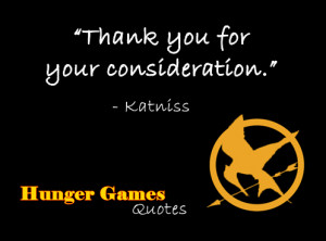 The Hunger Games Quotes Fan Art