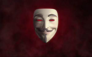 For Vendetta Guy Fawkes Mask Anonymouse Symbol HD Wallpaper