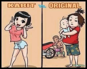 Kabit vs Original Wife Funny Pictures