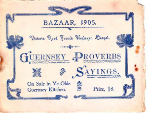 Description Guernsey Proverbs and Sayings 1905.djvu