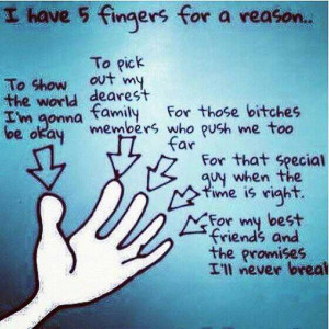 have 5 fingers for a reason my pinky finger funny saying quotes