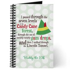 Candy Cane Forest Quote Journal for