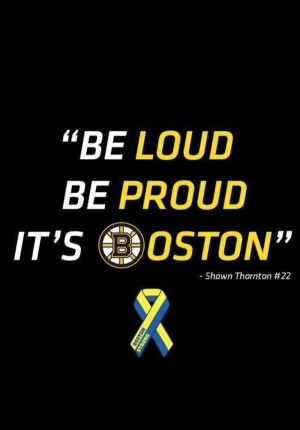 Boston Bruins boston strong