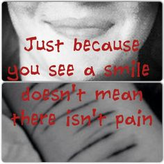 Just cause the cuts aren't on my wrists anymore doesn't mean they aren ...