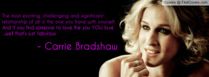 carrie bradshaw Profile Facebook Covers
