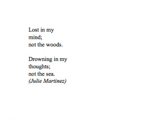 beautiful, drowning, lost, mind, ocean, poem, sea, thoughts, truth ...
