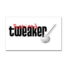 Retired Tweaker Rectangle Sticker for