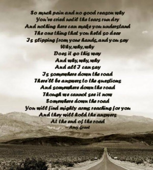 Somewhere down the road