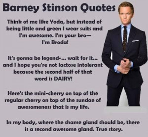 Barney Stinson quotes, How I Met Your Mother