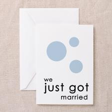 We Just Got Married Cards (Pk of 10) for