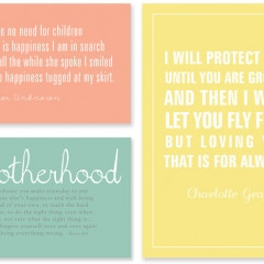 Printable quotes about motherhood. Print and frame for an ...