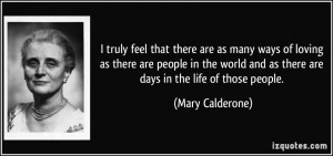 More Mary Calderone Quotes