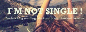 Not Single Quote Facebook Cover